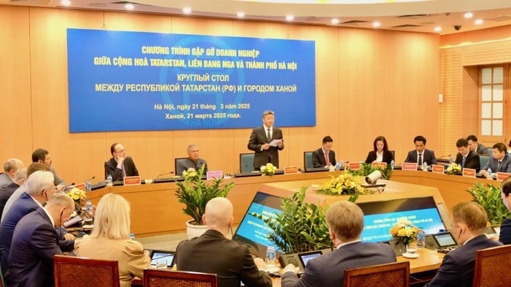 Hanoi promotes business cooperation with the Republic of Tatarstan (Russian Federation)