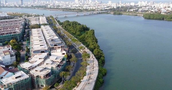 Da Nang pone en marcha el proyecto para renovar el paisaje de la acera ribereña de la calle Thang Long