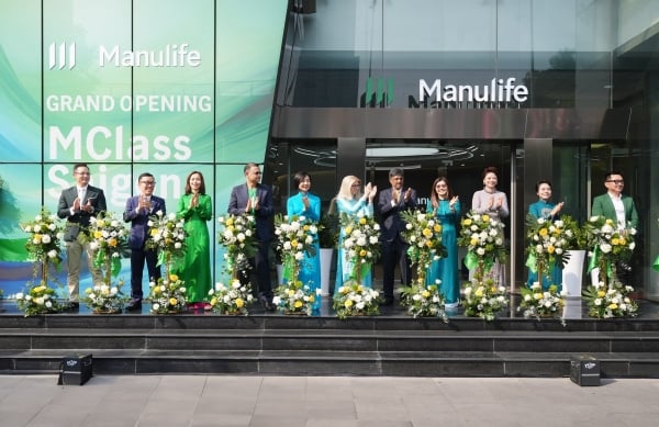 Manulife abre nueva oficina en la calle financiera Distrito 1, Ciudad. HCM