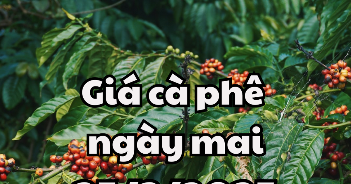 ដំណឹង​ព្យាករណ៍​តម្លៃ​កាហ្វេ​នៅ​ថ្ងៃស្អែក​ទី​២៥ ខែមីនា ឆ្នាំ​២០២៥ នឹង​បន្ត​ឡើងថ្លៃ​ទៀត​