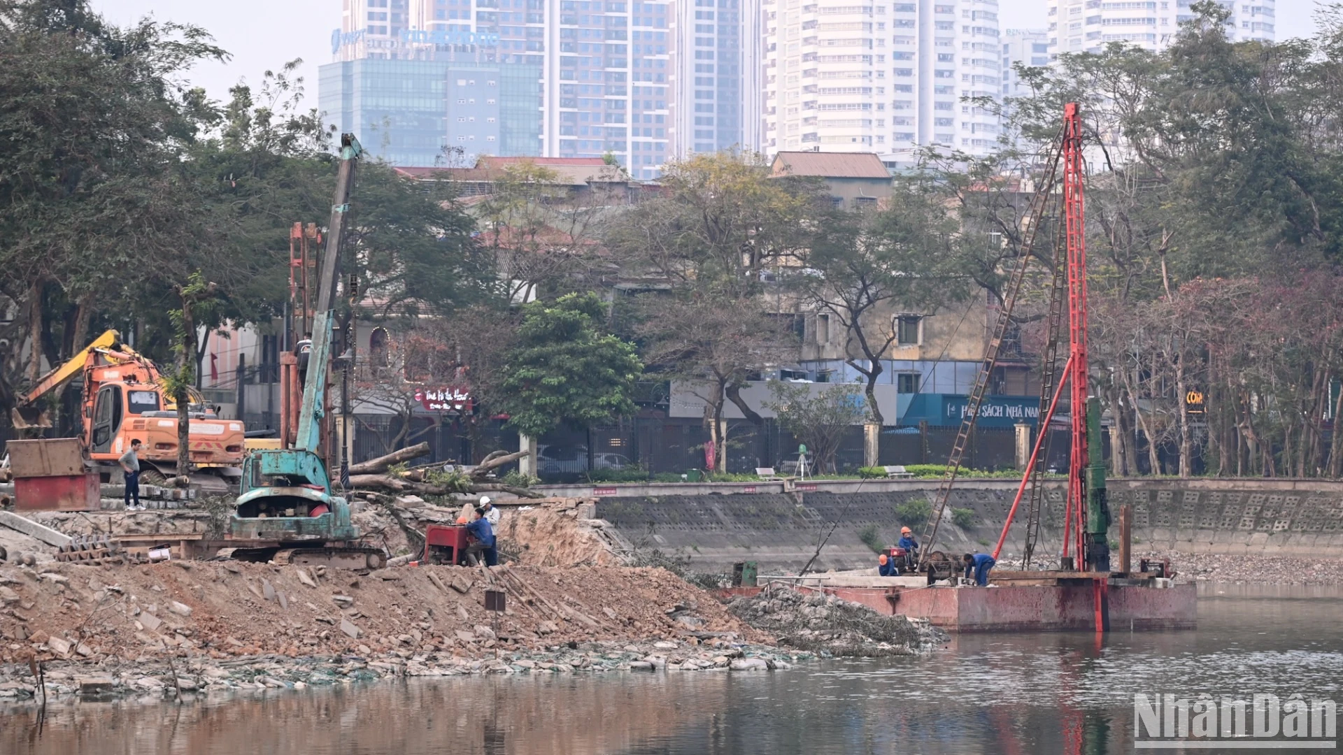 [Ảnh] Cải tạo “viên ngọc xanh" giữa lòng Thủ đô ảnh 3