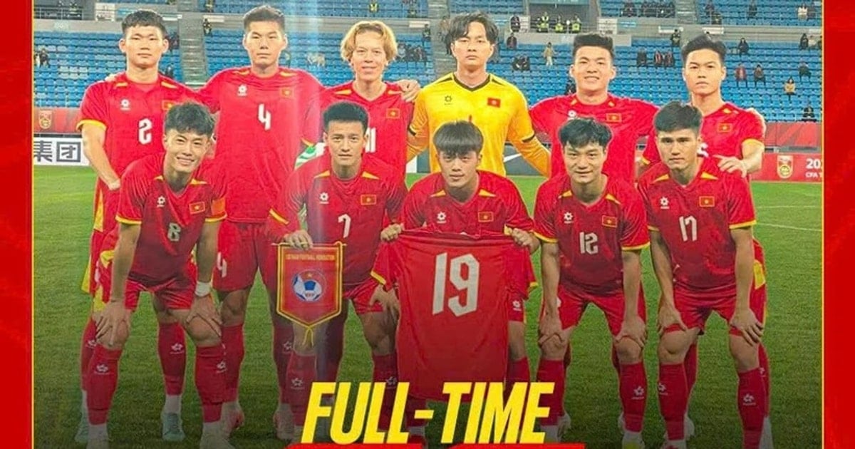 Drawing 0-0 with Uzbekistan, U22 Vietnam has a chance to compete for the championship at the...