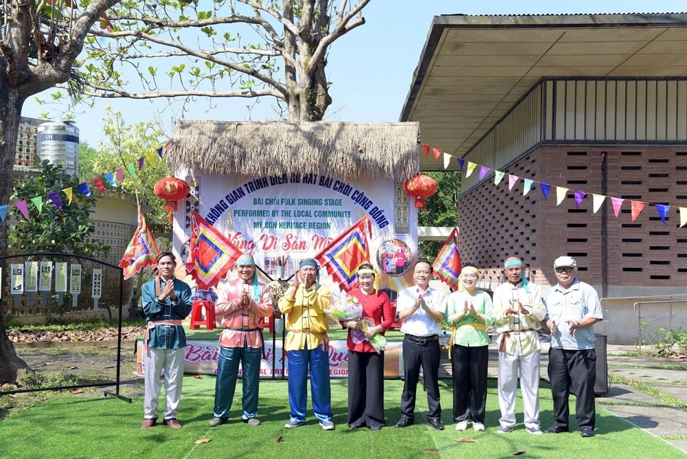 Cộng đồng Mỹ Sơn chung tay gìn giữ di sản