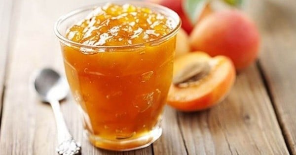 Tips on how to make sweet and sour peach jam, delicious to eat