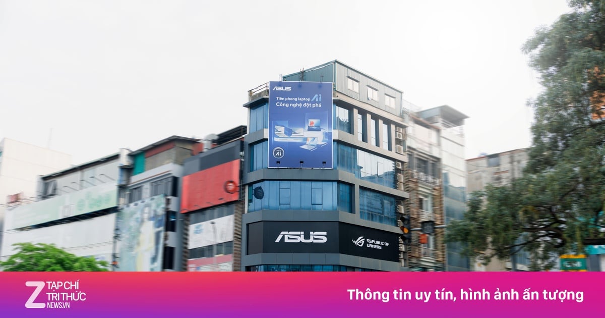 What's at the first Asus Exclusive Store in Vietnam?