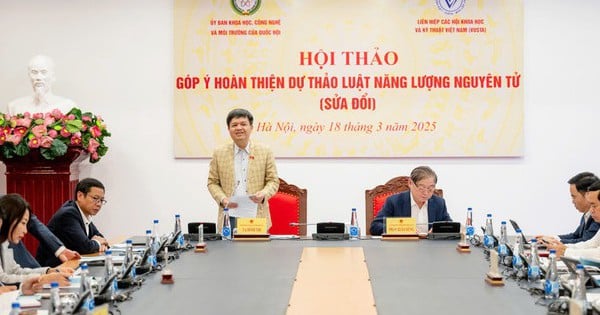 Hội thảo góp ý hoàn thiện dự thảo Luật Năng lượng nguyên tử (sửa đổi)