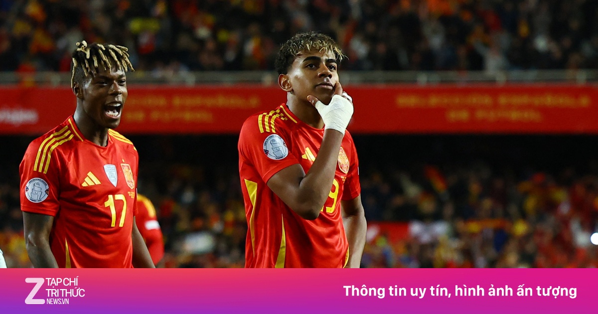 Yamal đi vào lịch sử Nations League