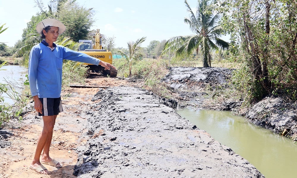 Improving freshwater storage capacity in production from inland irrigation