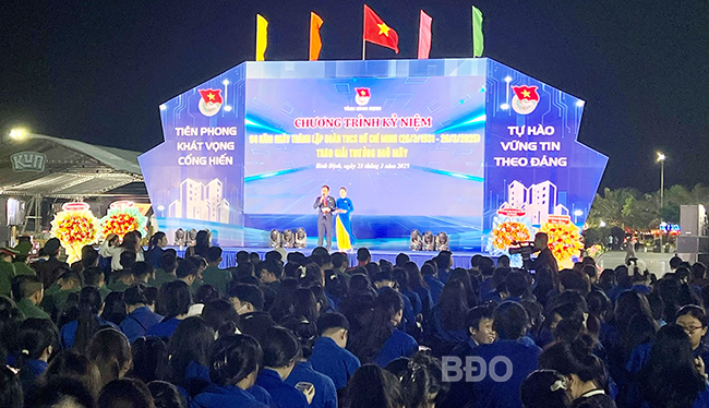 Celebrating the 94th anniversary of the founding of the Ho Chi Minh Communist Youth Union and presenting the Ngo May Award in 2024