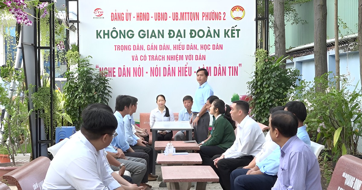 'Không gian Đại đoàn kết' tại Đồng Tháp: Mô hình hiệu quả trong công tác dân vận tại đô thị