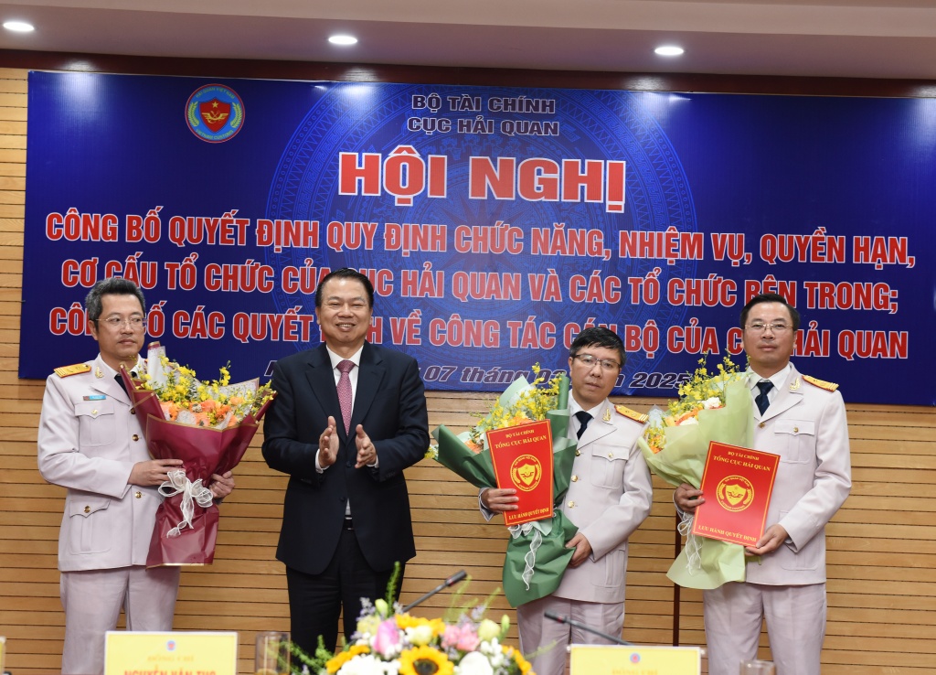Chi tiết nhân sự lãnh đạo ngành Hải quan theo mô hình mới