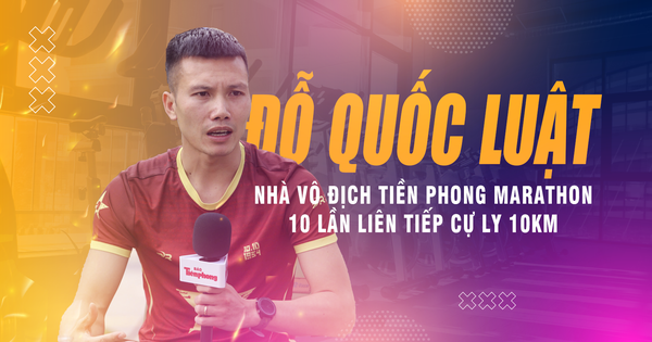 Do Quoc Luat : « Je suis très fier de venir au marathon de Tien Phong 2025 et de courir sur la terre sacrée de Quang Tri »