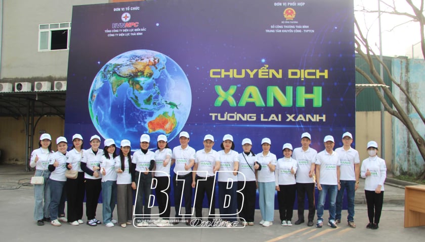 ម៉ោងផែនដីឆ្នាំ 2025៖ Thai Binh សន្សំសំចៃអគ្គិសនីបាន 28,300 kWh