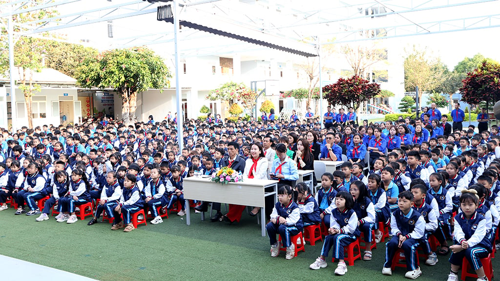 Hơn 1.000 thiếu nhi tham gia Ngày hội “Thiếu nhi vui khỏe - Tiến bước lên Đoàn”