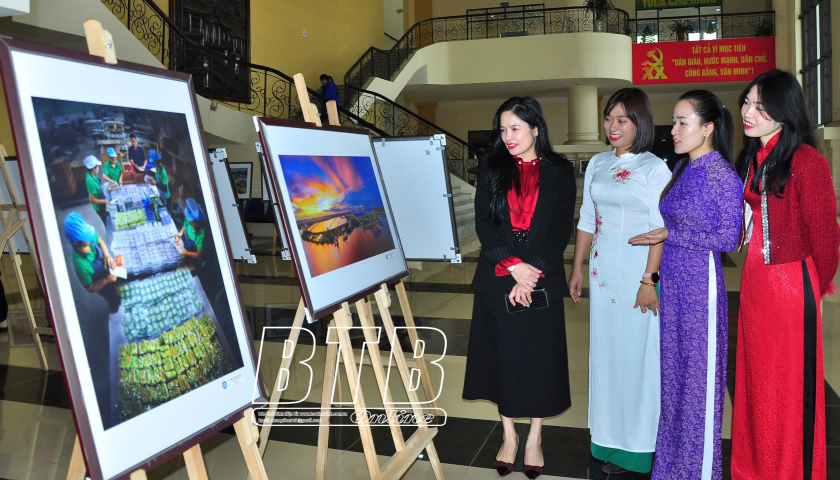 Difundiendo la belleza de la tierra y la gente de Thai Binh a través del arte de la fotografía.