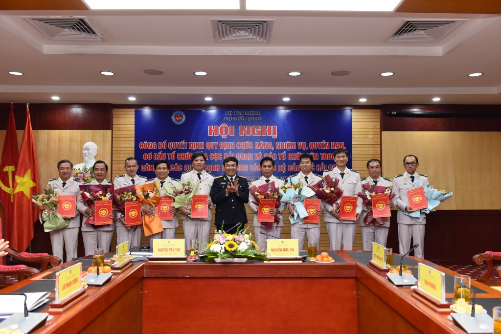 Chi tiết nhân sự lãnh đạo ngành Hải quan theo mô hình mới