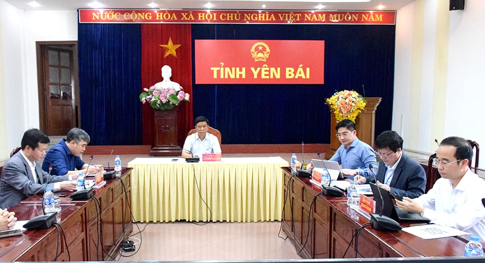 Yen Bai attends Online Conference on Irrigation Planning of Mekong River Basin and Red River Basin