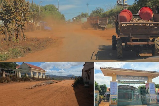 Mang Yang (Gia Lai): Los vehículos agrícolas causan contaminación