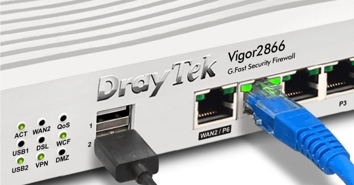 DrayTek network equipment has serious security flaws in Vietnam