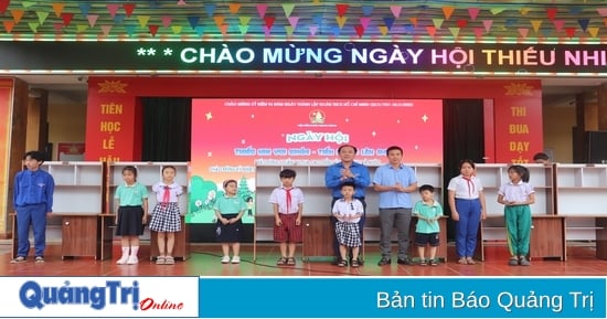 Ngày hội “Thiếu nhi vui chơi, tiến bước lên Đoàn”