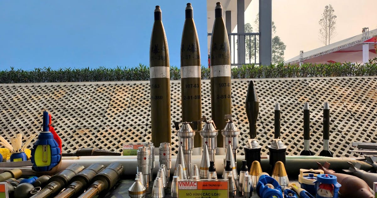 The US funds 16.86 billion VND to build an explosives disposal training ground in Hanoi.