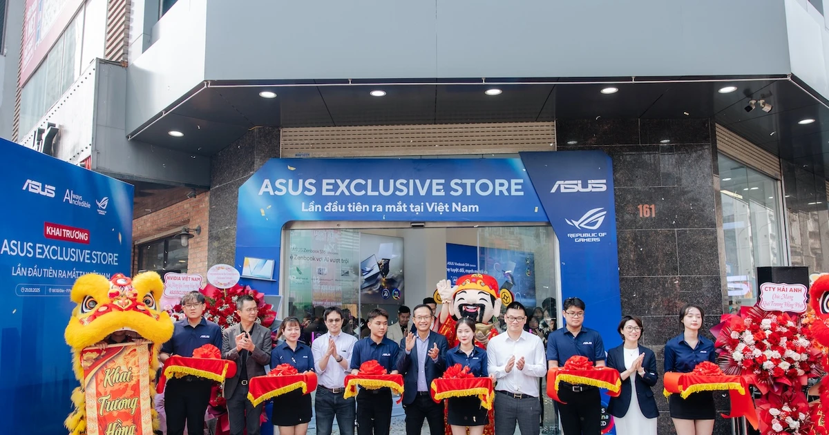 ASUS abre la primera tienda exclusiva de ASUS en Vietnam