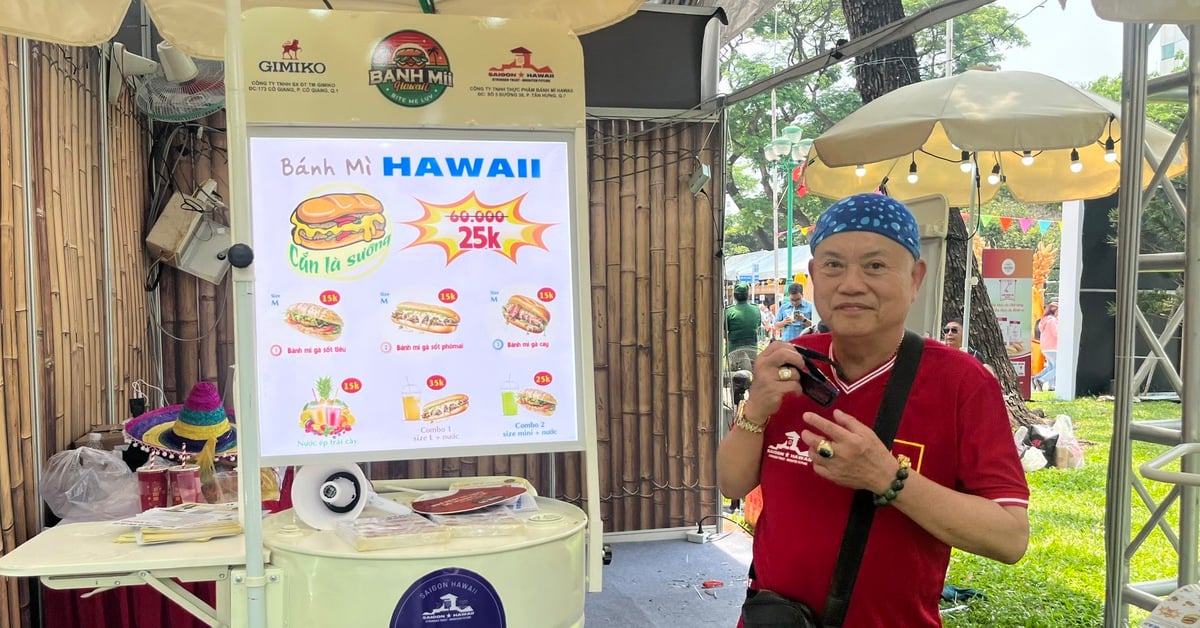 Hawaiianisches Brot eines vietnamesisch-amerikanischen Besitzers