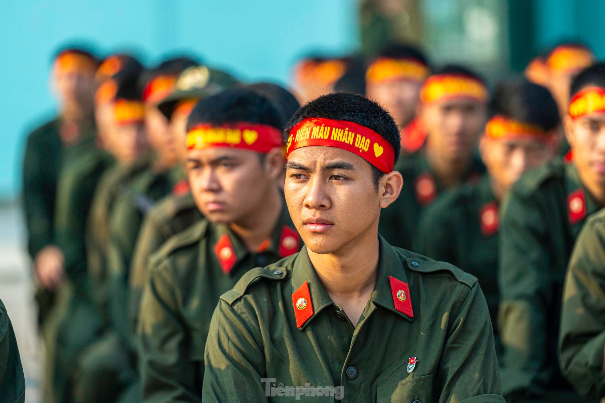 Đoàn viên, thanh niên Trung đoàn CSCĐ Đông Bắc hiến máu tình nguyện ảnh 7