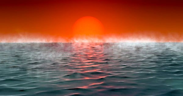 Identifying potential signs of life on "ocean planet"