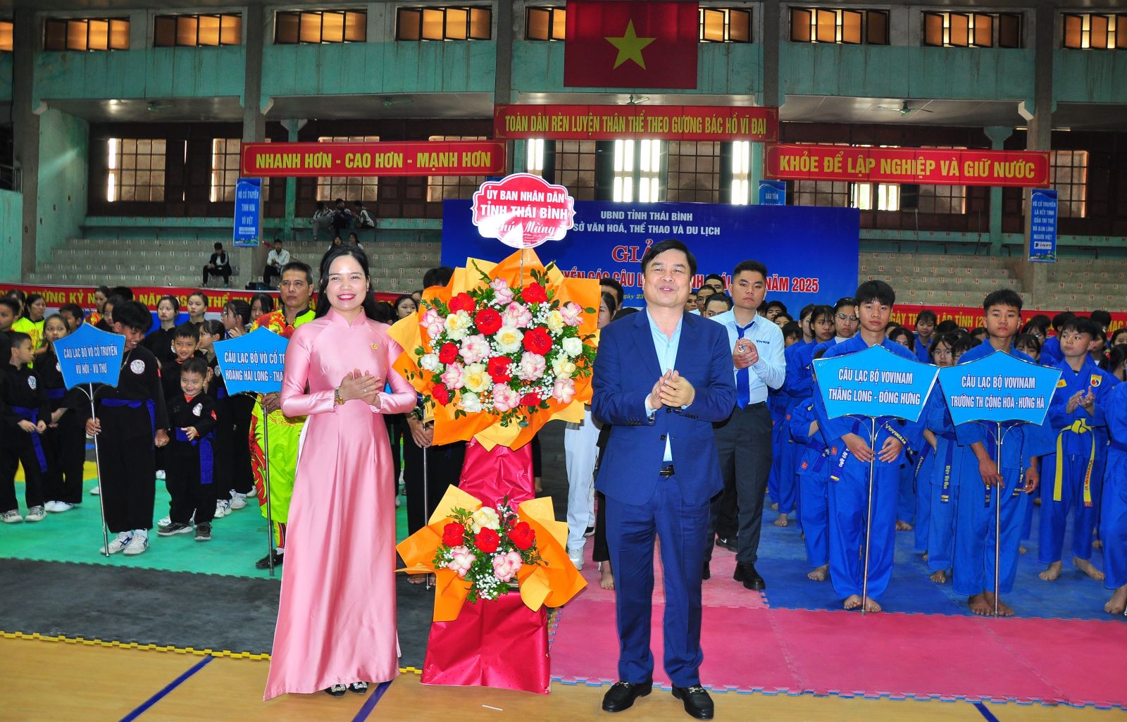 Torneo de Artes Marciales Tradicionales de los Clubes de la Provincia de Thai Binh 2025