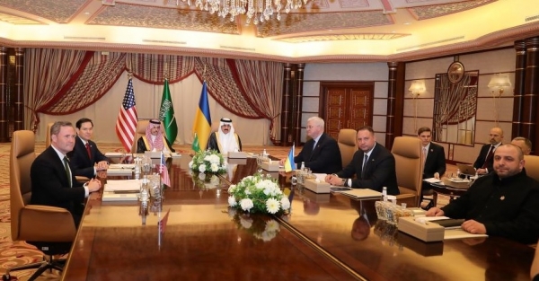 Both Russian and Ukrainian delegations arrive in Saudi Arabia, US busy with mediating role, optimistic peace has never been closer