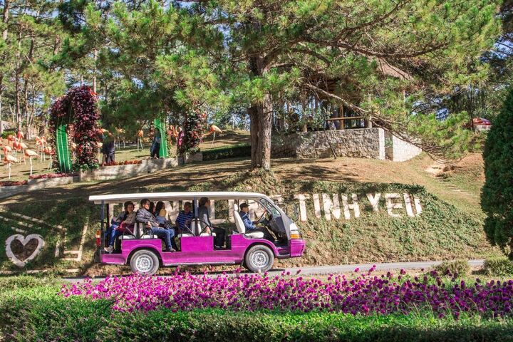 Full of flowers at the Valley of Love.