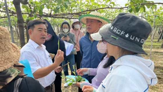 Capacitación sobre agricultura resiliente al cambio climático