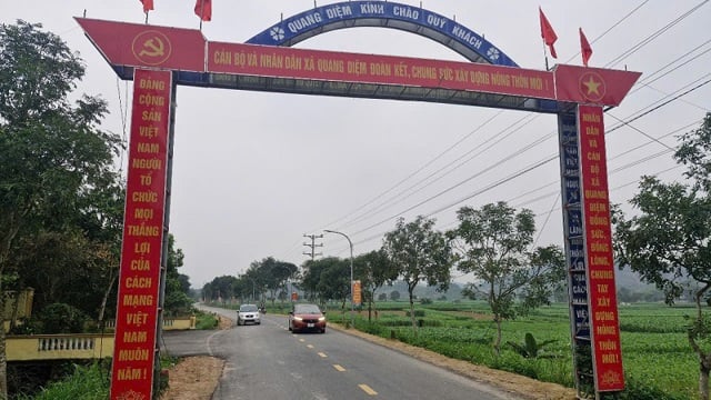 Commune de Quang Diem : amélioration de la qualité des nouveaux critères ruraux