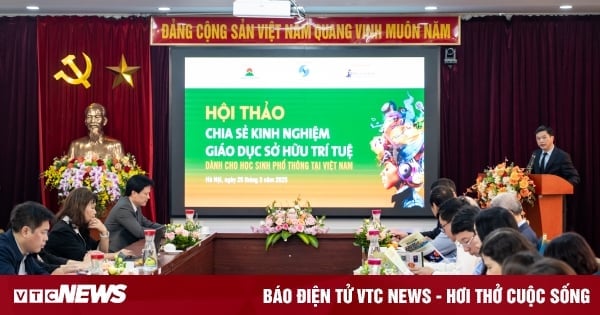 Gần 90% học sinh Việt Nam chưa từng tiếp cận giáo dục về sở hữu trí tuệ