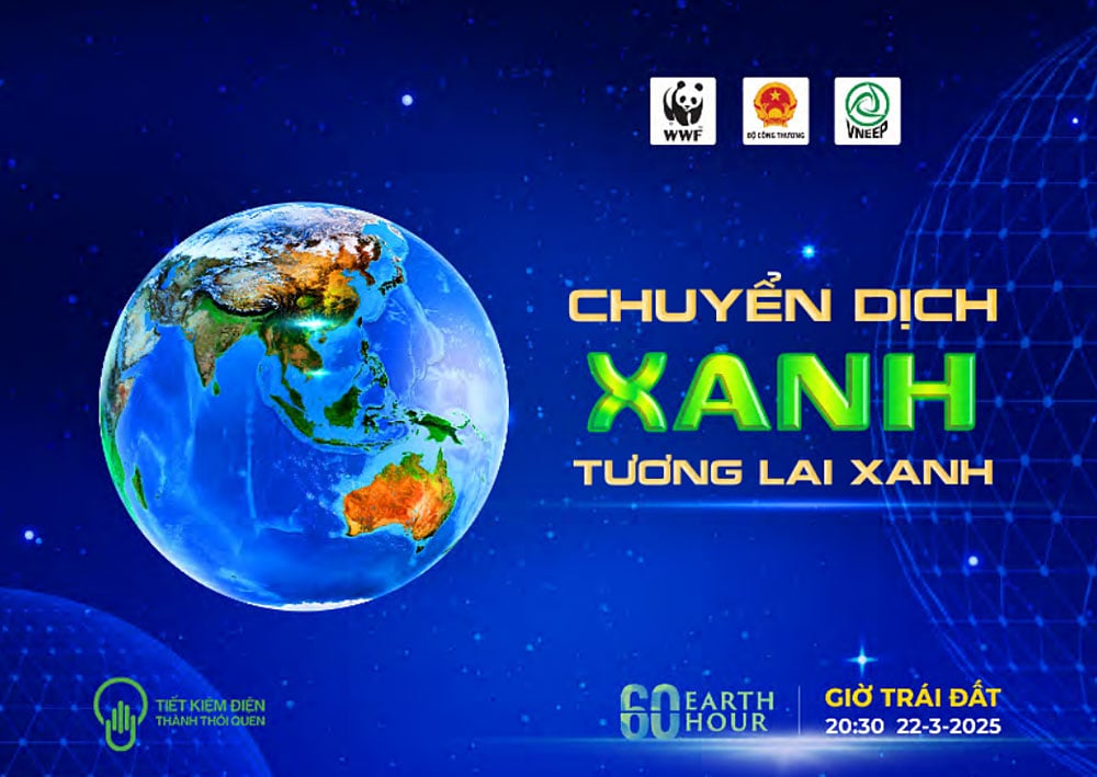 Dak Lak saves over 7,500 kWh of electricity during Earth Hour 2025