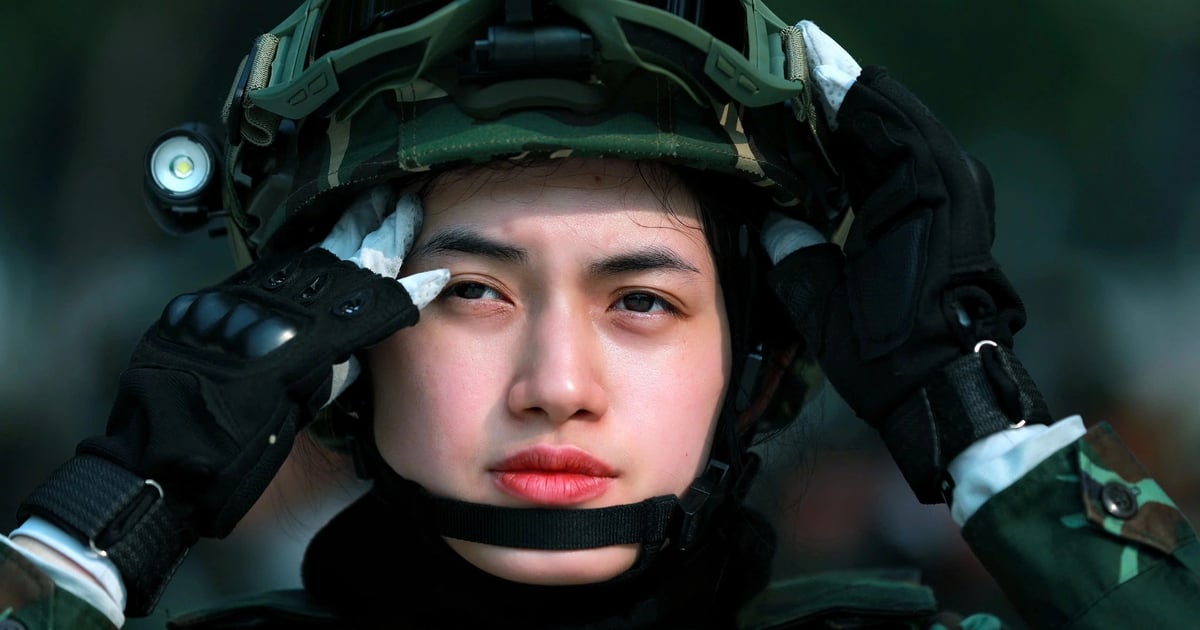 50 years of national reunification: Female commando soldiers work hard to practice for parade