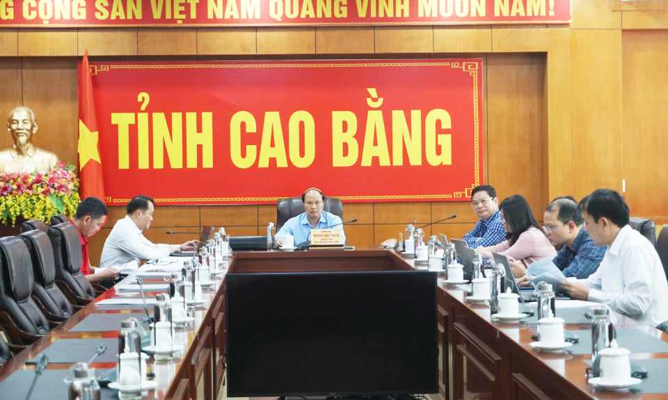 Hội nghị trực tuyến về Quy hoạch thủy lợi lưu vực sông Cửu Long và lưu vực sông Hồng