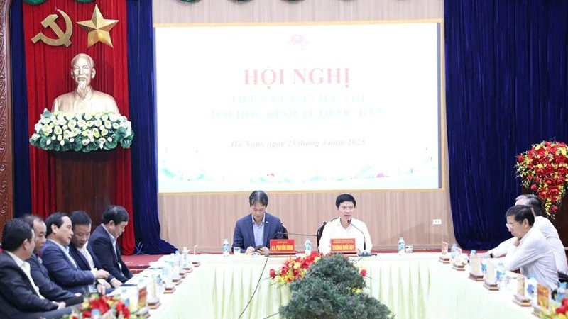 Trường đại học Kinh tế quốc dân quyết tâm xây dựng Phân hiệu 2 tại tỉnh Hà Nam