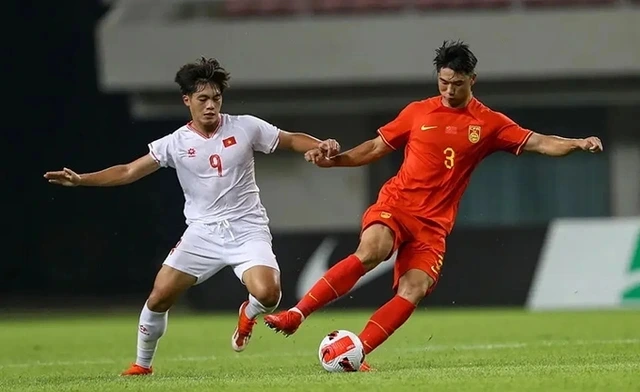 U.22 China 1-1 U.22 Vietnam: A regrettable draw for coach Hong Vinh and his team