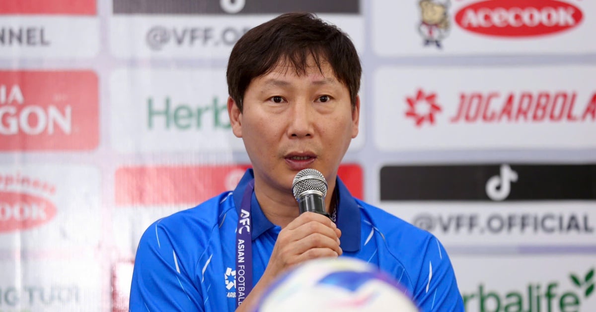 Trainer Kim Sang-sik: „Laos ist stärker, das vietnamesische Team sollte nicht subjektiv sein“