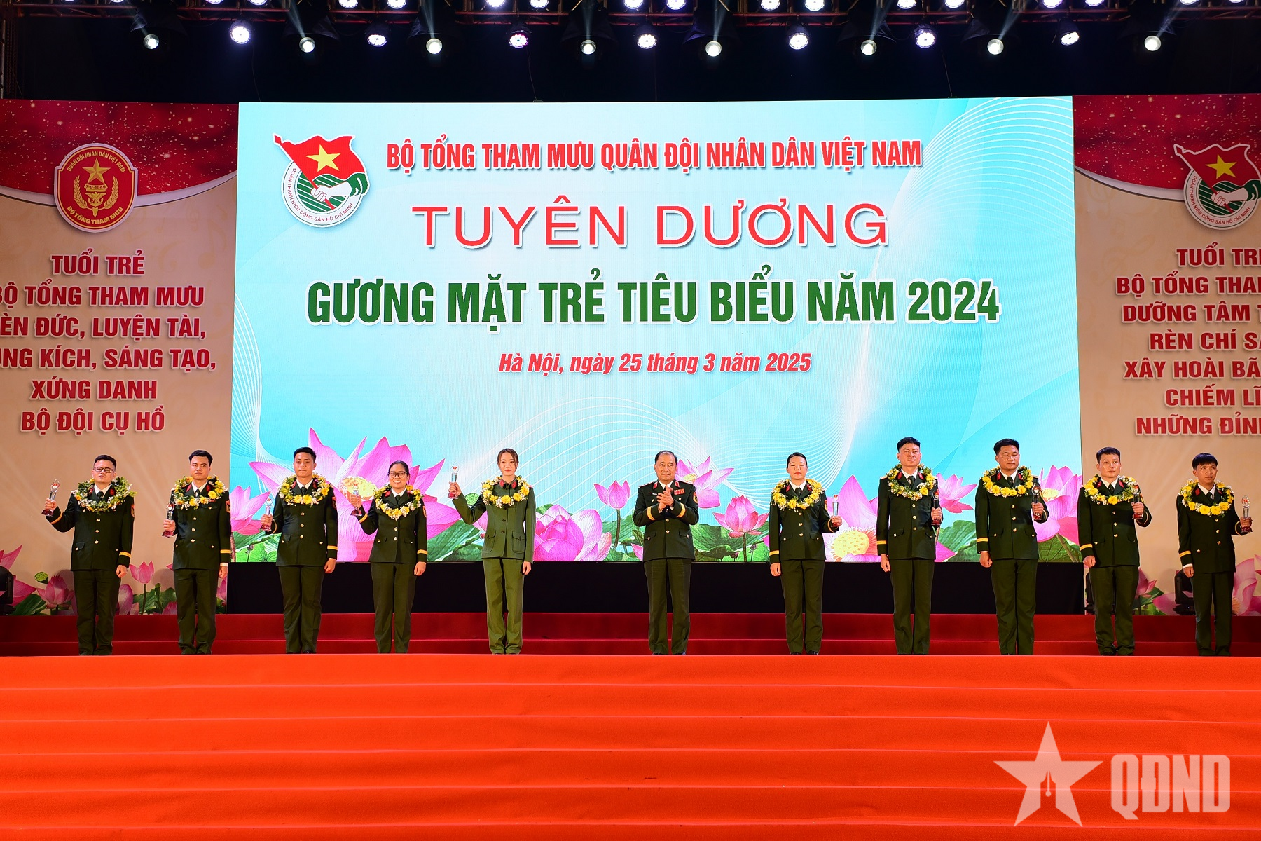 Tuyên dương 10 gương mặt trẻ tiêu biểu Bộ Tổng Tham mưu năm 2024