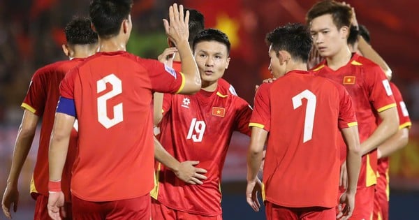 Vietnam team won big against Laos team