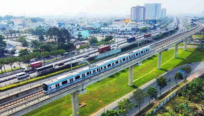 รถไฟฟ้าใต้ดินนครโฮจิมินห์ติดอันดับ 1 ใน 100 จุดหมายปลายทางที่ดีที่สุดในปี 2568