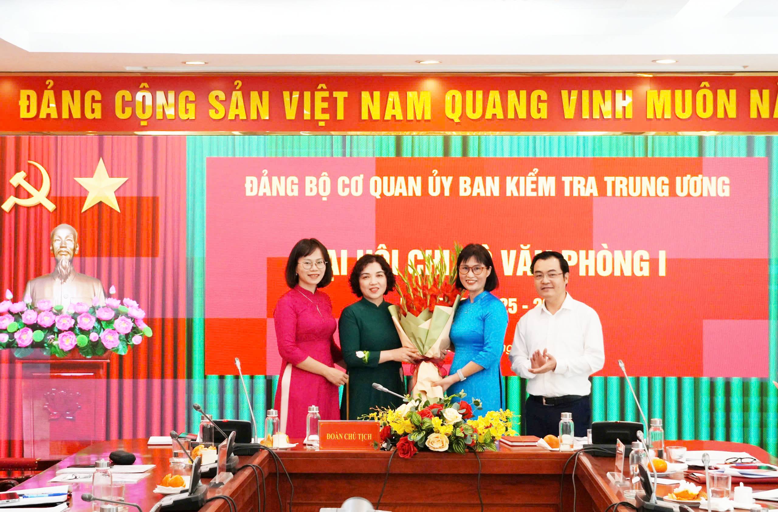 Chi bộ Văn phòng 1, Đảng bộ Cơ quan UBKT Trung ương tổ chức Đại hội Chi bộ nhiệm kỳ 2025 - 2027