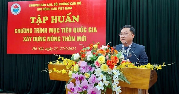 80 Chủ tịch Hội Nông dân cấp xã học lớp Chương trình mục tiêu Quốc gia xây dựng nông thôn mới