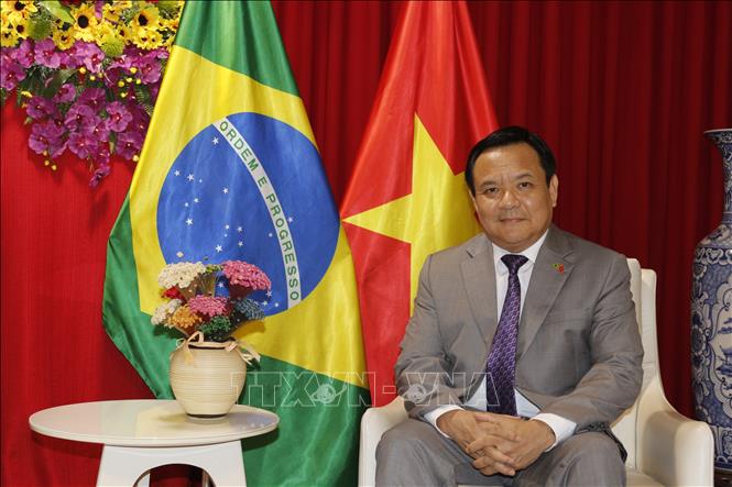 La visite du président brésilien au Vietnam ouvre une nouvelle phase de coopération bilatérale forte