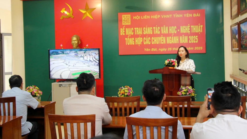 Bế mạc Trại sáng tác Văn học - Nghệ thuật tổng hợp các chuyên ngành năm 2025