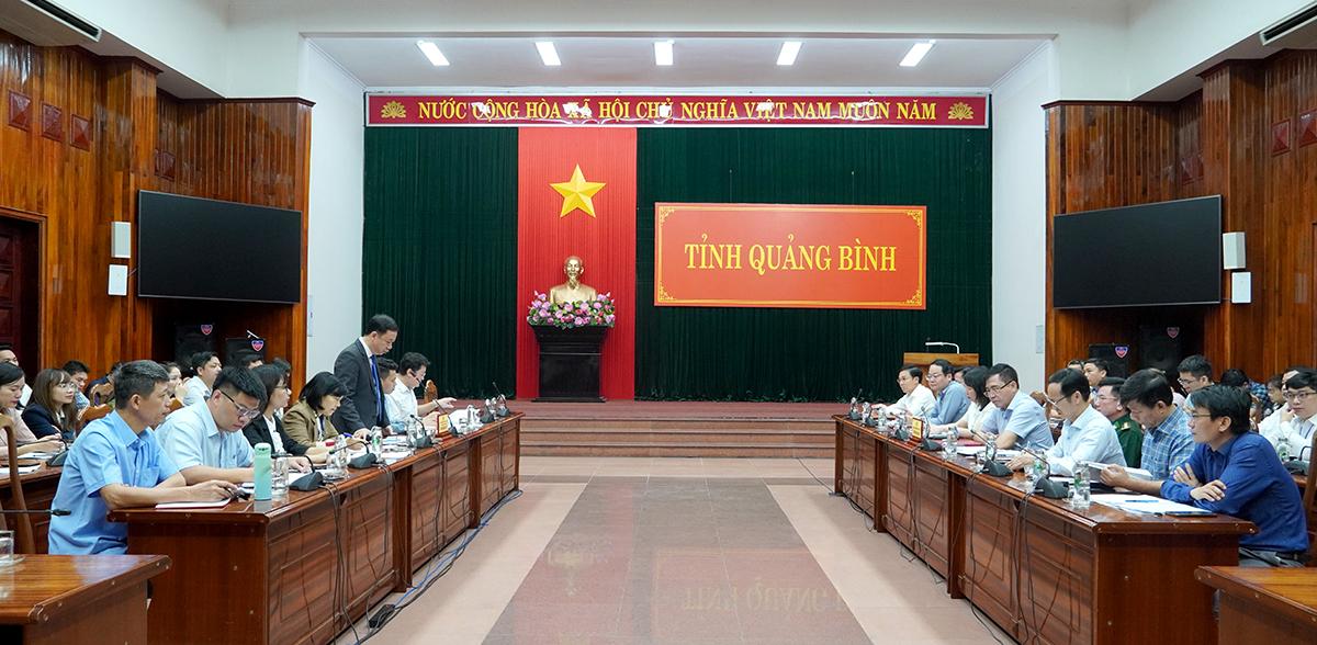 Delegation of Ho Chi Minh National Academy of Politics conducts field research in Quang Binh province