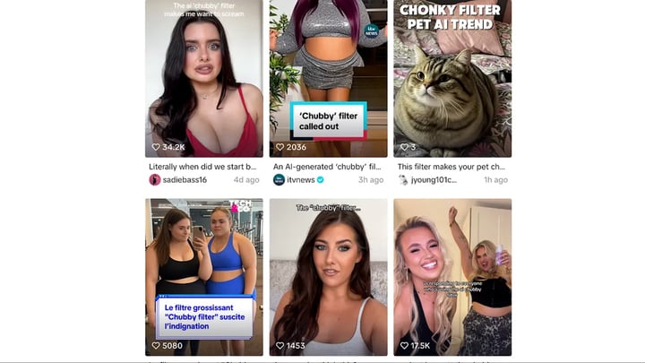 Some TikTok users are calling on the platform to remove the filter.